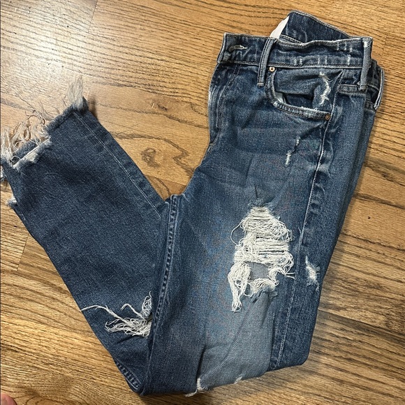 MOTHER SUPERIOR the sinner ankle jeans ice cream you scream size 25 - Picture 2 of 12